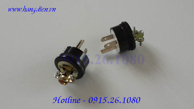 Phích cắm điện tròn 3 chấu - Ảnh 2